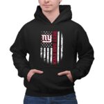 American Flag Best Dad Ever The New York Giants Father 2 Hoodie.jpg