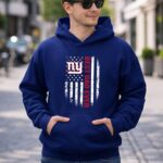 American Flag Best Dad Ever The New York Giants Father 8 Hoodie.jpg