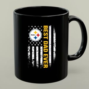 American Flag Best Dad Ever The Pittsburgh Steelers Father 1 mug 1.jpg