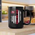 American Flag Best Dad Ever The San Francisco 49ers Father 2 mug.jpg