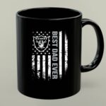 American Flag Best Dad Ever the Las Vegas Football Father 1 mug.jpg