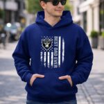 American Flag Best Dad Ever the Las Vegas Football Father 8 Hoodie.jpg