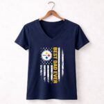 American20Flag20Best20Dad20Ever20The20Pittsburgh20Steelers20Father 5 Womens V Neck.jpg