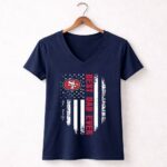 American20Flag20Best20Dad20Ever20The20San20Francisco2049ers20Father 5 Womens V Neck.jpg