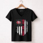 American20Flag20Best20Dad20Ever20The20San20Francisco2049ers20Father 7 Womens V Neck.jpg
