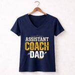 Assistant Coach Dad 5 Womens V Neck.jpg