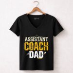 Assistant Coach Dad 7 Womens V Neck.jpg