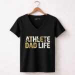Athlete Dad Life 7 Womens V Neck.jpg