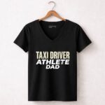 Athlete Taxi Driver Dad 7 Womens V Neck.jpg