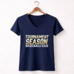 Baseball Dad Tournament Season 5 Womens V Neck.jpg