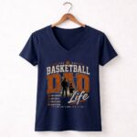 Basketball Dad Life 5 Womens V Neck.jpg