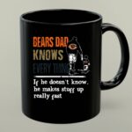 Bears Dad Knows Everything Makes Stuff Up Really Fast Chicago Bears Fan Mug 1.jpg