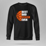 Best Basketball Dad Coach Ever Fathers Day Retro 9 Sweatshirt.jpg