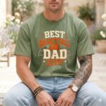 Best Basketball Dad Ever Comfort Colors T Shirt 3.jpg