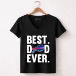Best Dad Ever Buffalo Bills logo Father Day 7 Womens V Neck.jpg