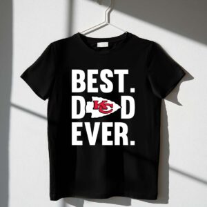 Best Dad Ever Kansas City Chiefs logo Father Day 1 T Shirt.jpg