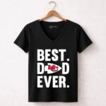Best Dad Ever Kansas City Chiefs logo Father Day 7 Womens V Neck.jpg