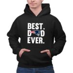 Best Dad Ever New England Patriots logo Father Day 2 Hoodie.jpg