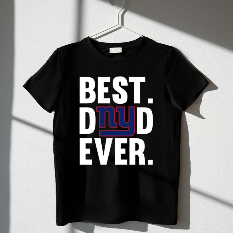 Best Dad Ever New York Giants logo Father Day 1 T Shirt.jpg