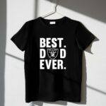 Best Dad Ever Oakland Raiders logo Father Day 1 T Shirt.jpg