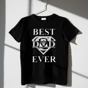 Best Dad Ever Raiders Logo Superman Shield 1 T Shirt.jpg