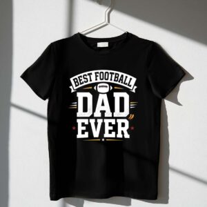 Best Football Dad Ever 1 T Shirt.jpg