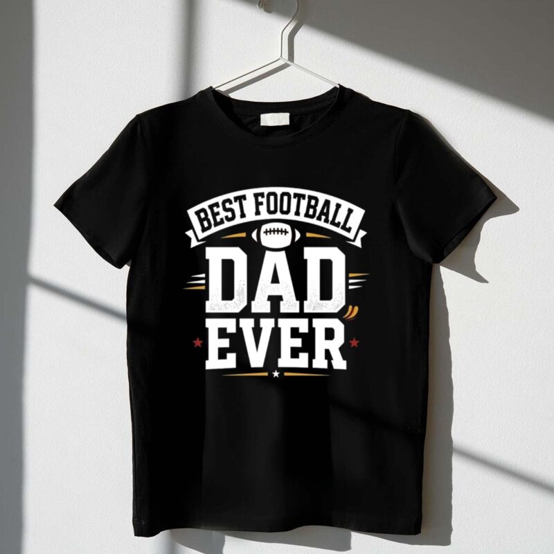 Best Football Dad Ever 1 T Shirt.jpg