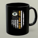 Best Green Bay Packers dad ever american flag 1 mug.jpg