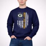 Best Green Bay Packers dad ever american flag 3 Sweatshirt.jpg