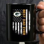 Best Green Bay Packers dad ever american flag 3 mug.jpg