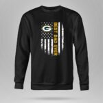 Best Green Bay Packers dad ever american flag 9 Sweatshirt.jpg