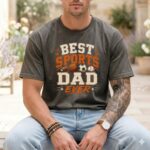 Best Sports Dad Ever Comfort Colors T Shirt 4.jpg