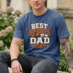 Best Sports Dad Ever Comfort Colors T Shirt 8.jpg