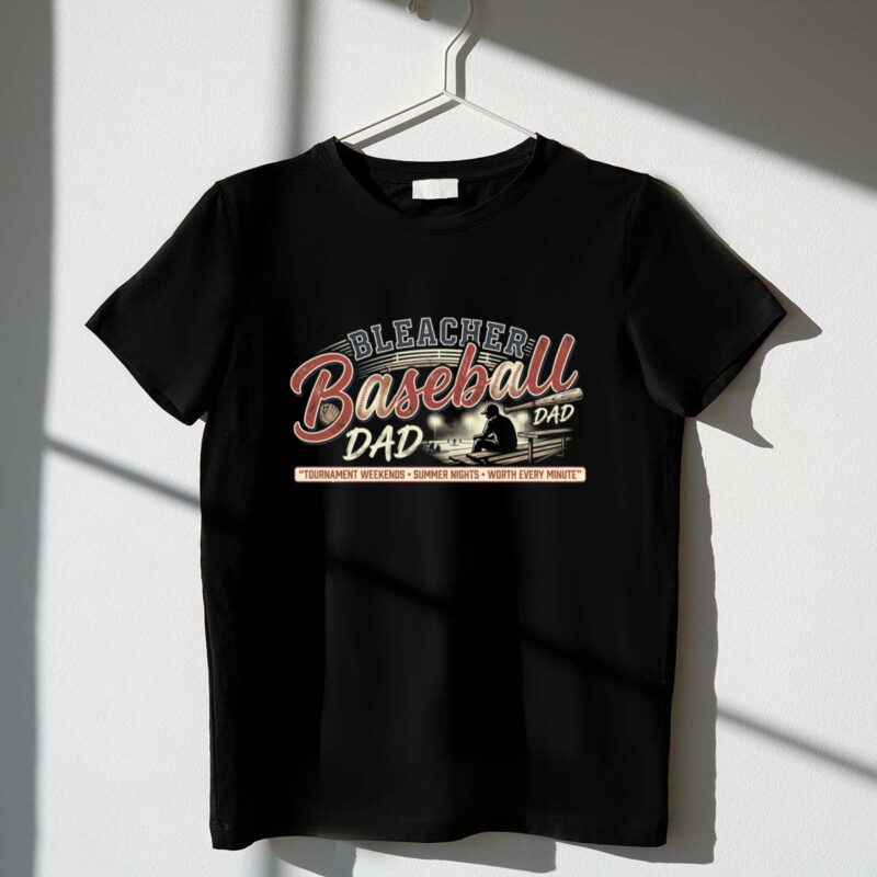 Bleacher Baseball Dad 1 T Shirt.jpg
