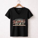 Bleacher Baseball Dad 7 Womens V Neck.jpg
