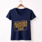 Bleacher Creature Dad 5 Womens V Neck.jpg