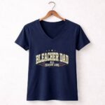Bleacher Dad All Season Long 5 Womens V Neck.jpg