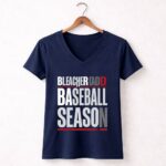 Bleacher Dad Baseball Season 5 Womens V Neck.jpg