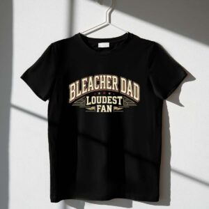 Bleacher Dad Loudest Fan 1 T Shirt.jpg