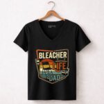 Bleacher Life Dad Vintage 7 Womens V Neck.jpg