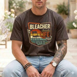 Bleacher Life Dad Vintage Comfort Colors T Shirt 1.jpg
