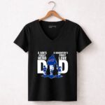 Buffalo Bills Dad sons first hero daughters first love 7 Womens V Neck.jpg
