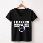 Buffalo Bills I Married Into This 7 Womens V Neck.jpg