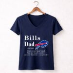 Buffalo Bills Like A Normal Dad But So Much Cooler 5 Womens V Neck.jpg