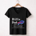 Buffalo Bills Like A Normal Dad But So Much Cooler 7 Womens V Neck.jpg