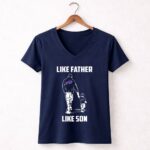 Buffalo Bills Like Father Like Son 5 Womens V Neck.jpg