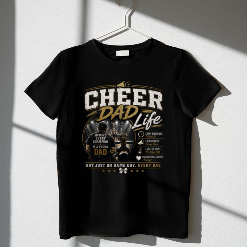Cheer Dad Life 1 T Shirt.jpg