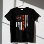 Chicago Bears Best Dad Ever American Flag 1 T Shirt.jpg