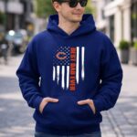 Chicago Bears Best Dad Ever American Flag 8 Hoodie.jpg