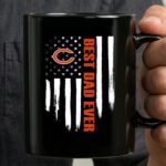 Chicago Bears Best Dad Ever American Flag Mug 3.jpg